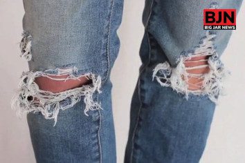 how to distress jeans