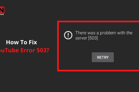 YouTube Error 503