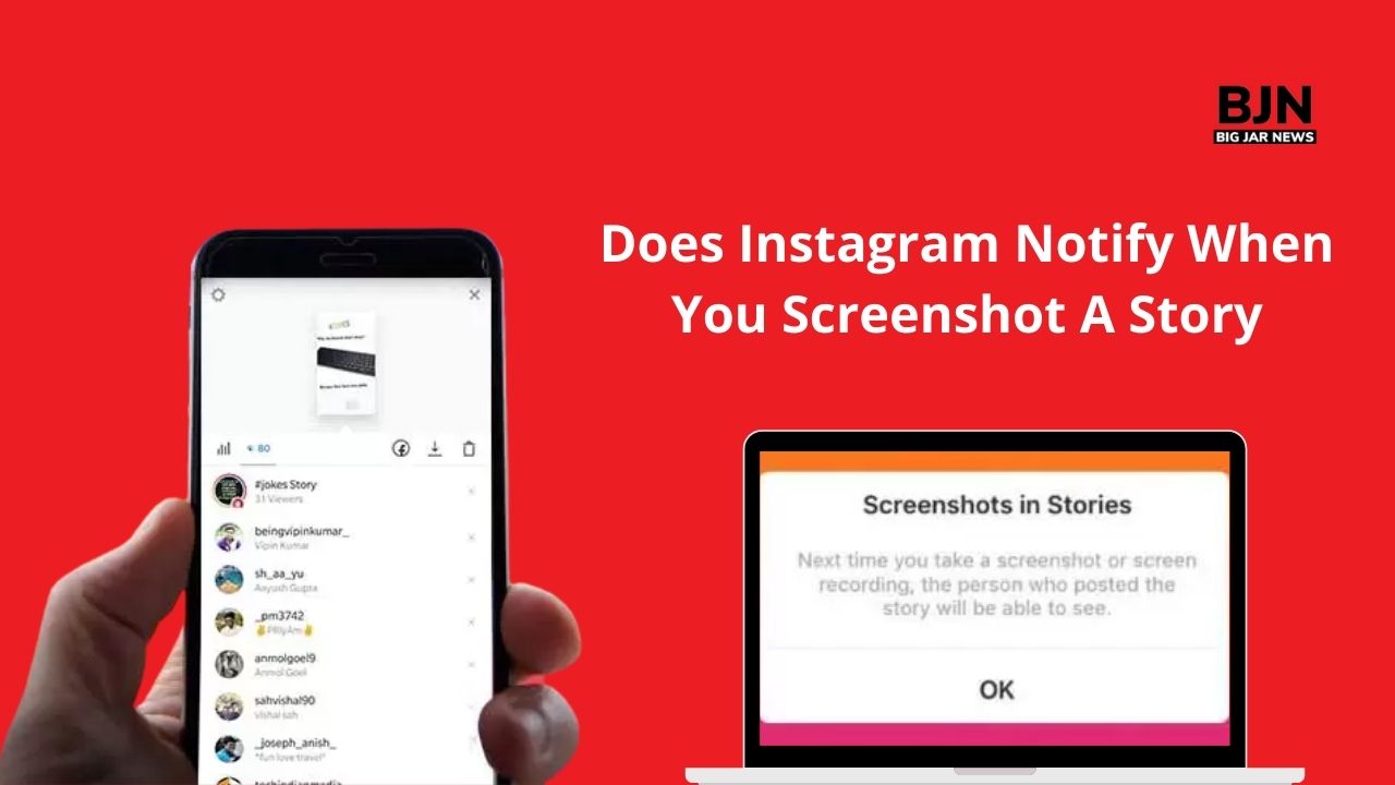 does instagram notify when you screenshot a story