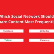 on which social network should you share content most frequently