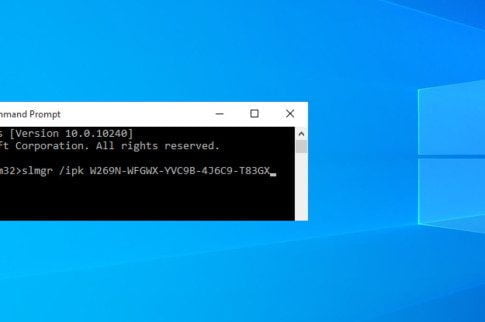 activate windows 10 using CMD