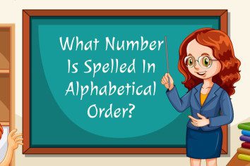 what number is spelled in alphabetical order