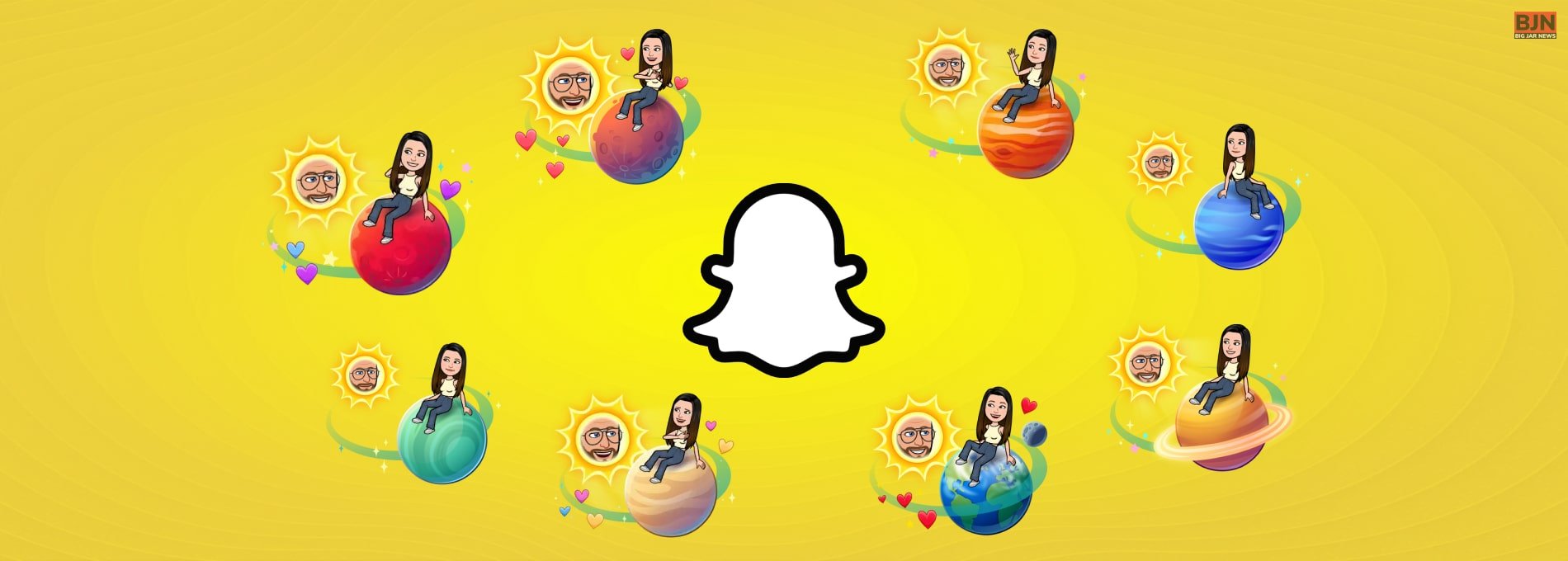 Snapchat Planets