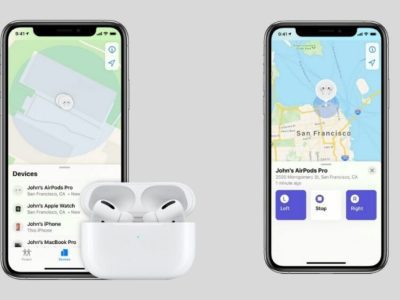 how to add airpods to find my iPhone
