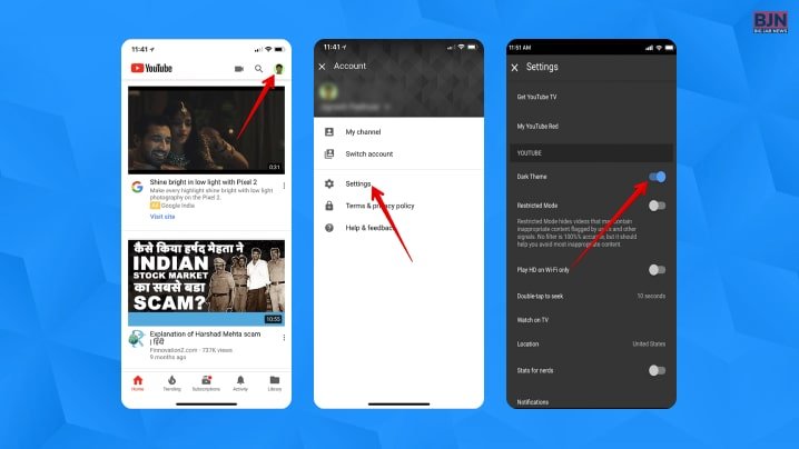 Let's Discuss How To Make YouTube Dark Mode For iPhones/iPads