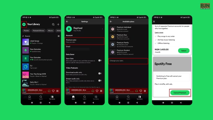 How To Cancel Spotify Premium On Mobile Application? 