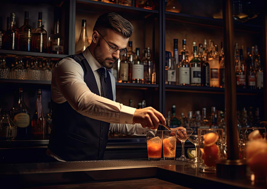 Exceptional bartending service