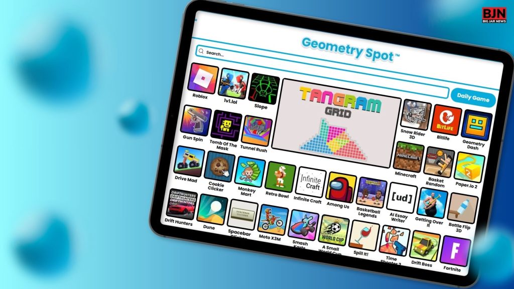 What Are Geometry Spot Games