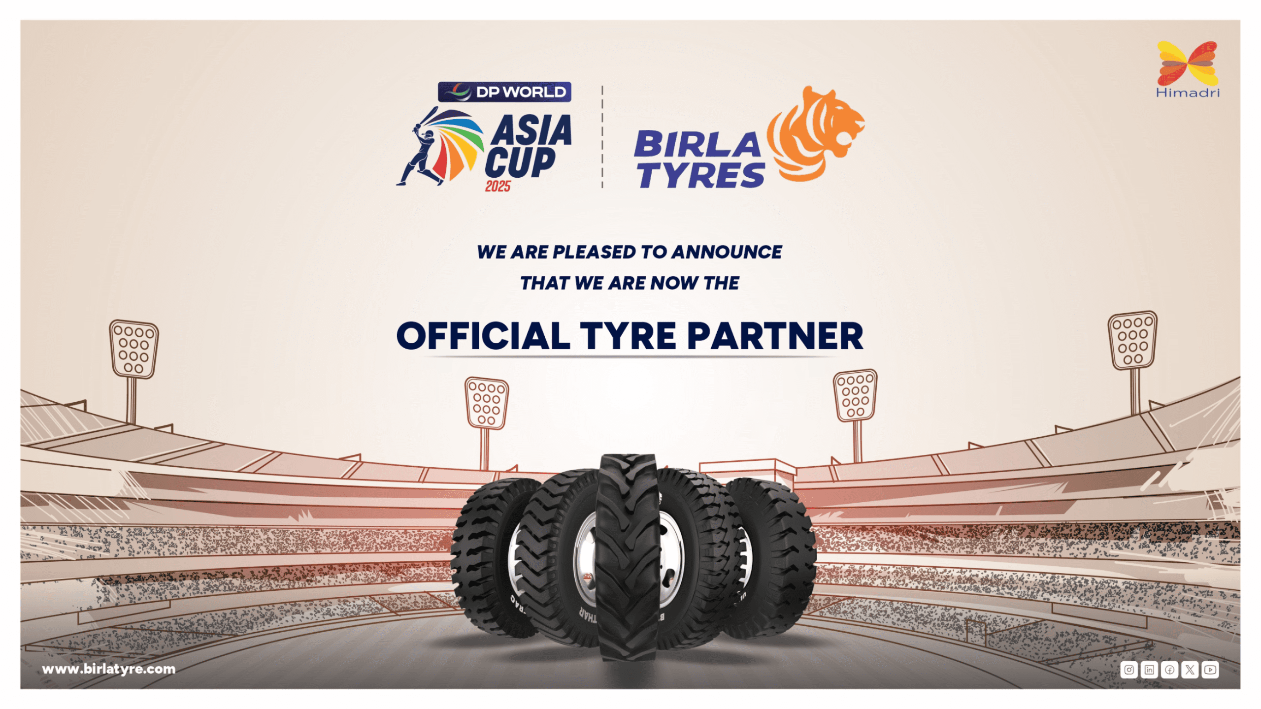Birla Tyres Expands Sports Marketing Footprint