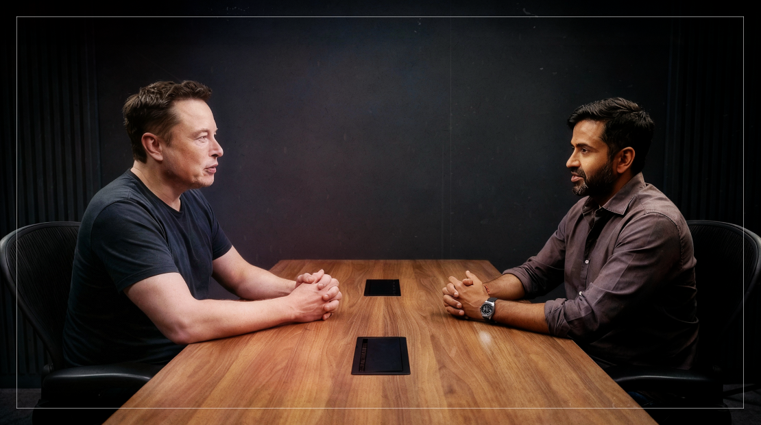 Elon Musk Joins Nikhil Kamath's Podcast